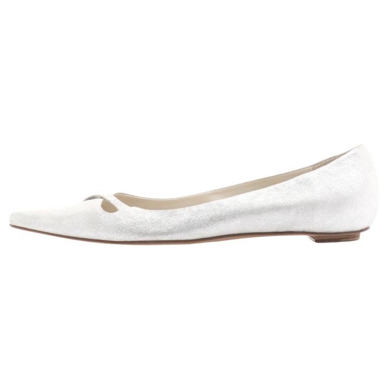 Roberto Del Carlo Silver shoe size 39 1/2