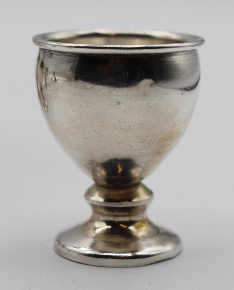 Silver Shot Glasses, Set of 6 at 1stDibs