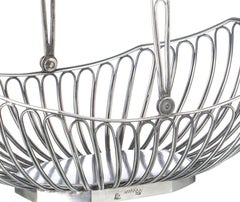 Silver - Silver bread basket - 18th century