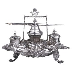 Silver - Silver inkwell