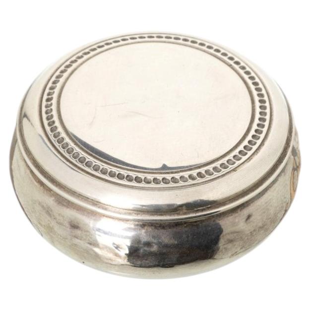 Silver - Silver pillbox For Sale