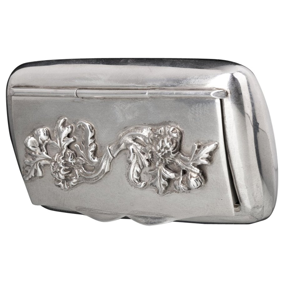 Silver - Silver pillbox For Sale