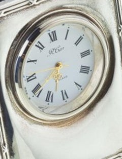 Silver - Silver table clock
