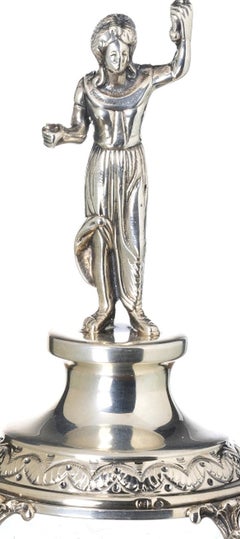 Silver - Silver toothpick holder