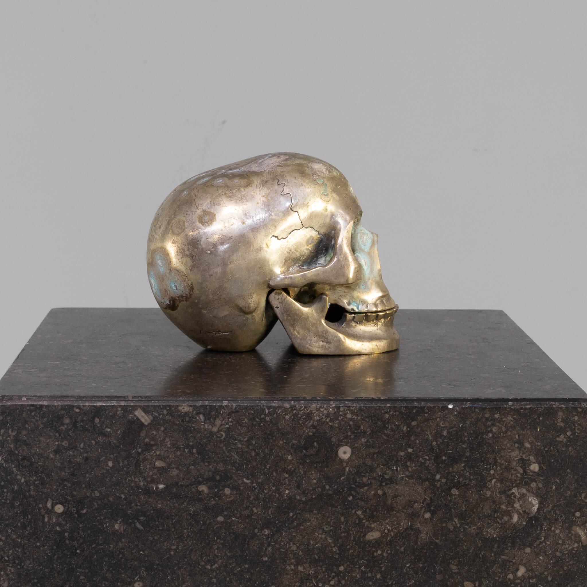 Silver Skull In Good Condition For Sale In Amstelveen, Noord