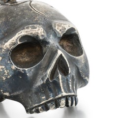 Silver Skull Pendant. Probably Italian, 18th–19th century.