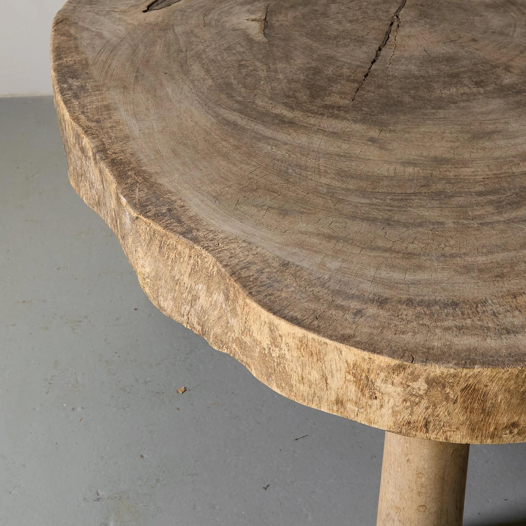 Table basse en dalles d'argent, années 1960 en vente 1