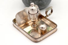 Silver smoking set