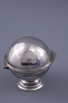 Silver Soap Holder, Possibly Córdoba, Spain, circa Late 18th Century