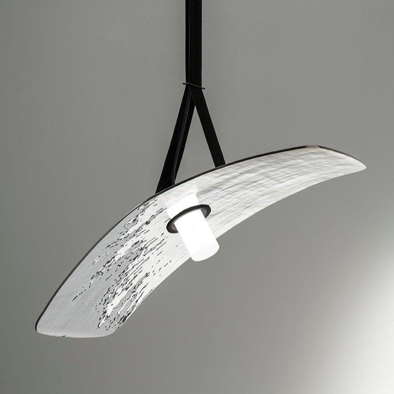 Modern Silver, Solar Chandelier by RADAR For Sale