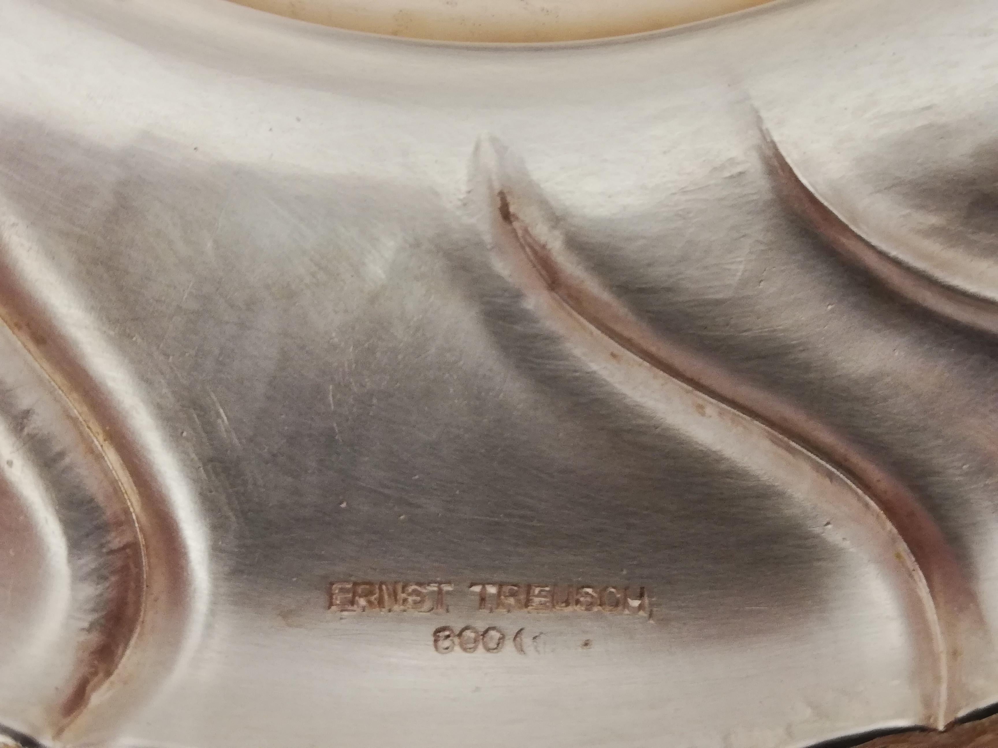 Embossed Silver Soupe Terrine For Sale