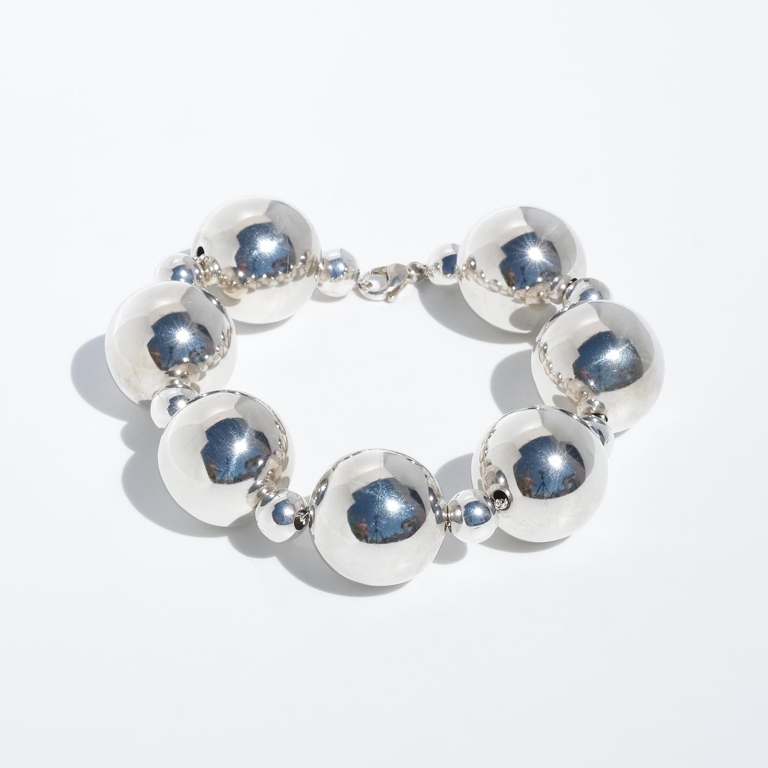 Pulsera Esfera de Plata en Bueno estado para la venta en Stockholm, SE