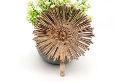 Silver splendor with reliefs