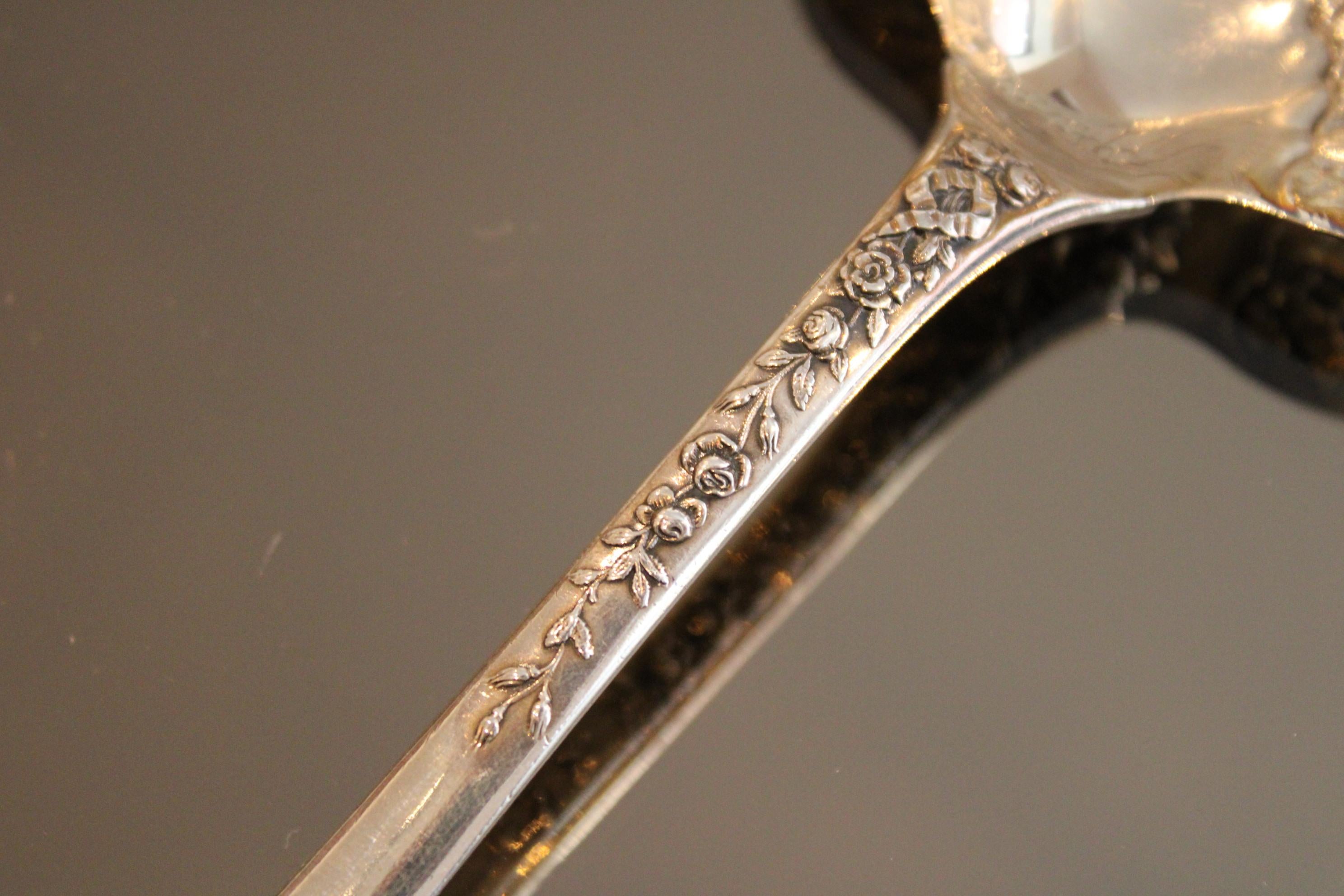 Silver Spoon, 19th Century In Good Condition For Sale In Paris, FR