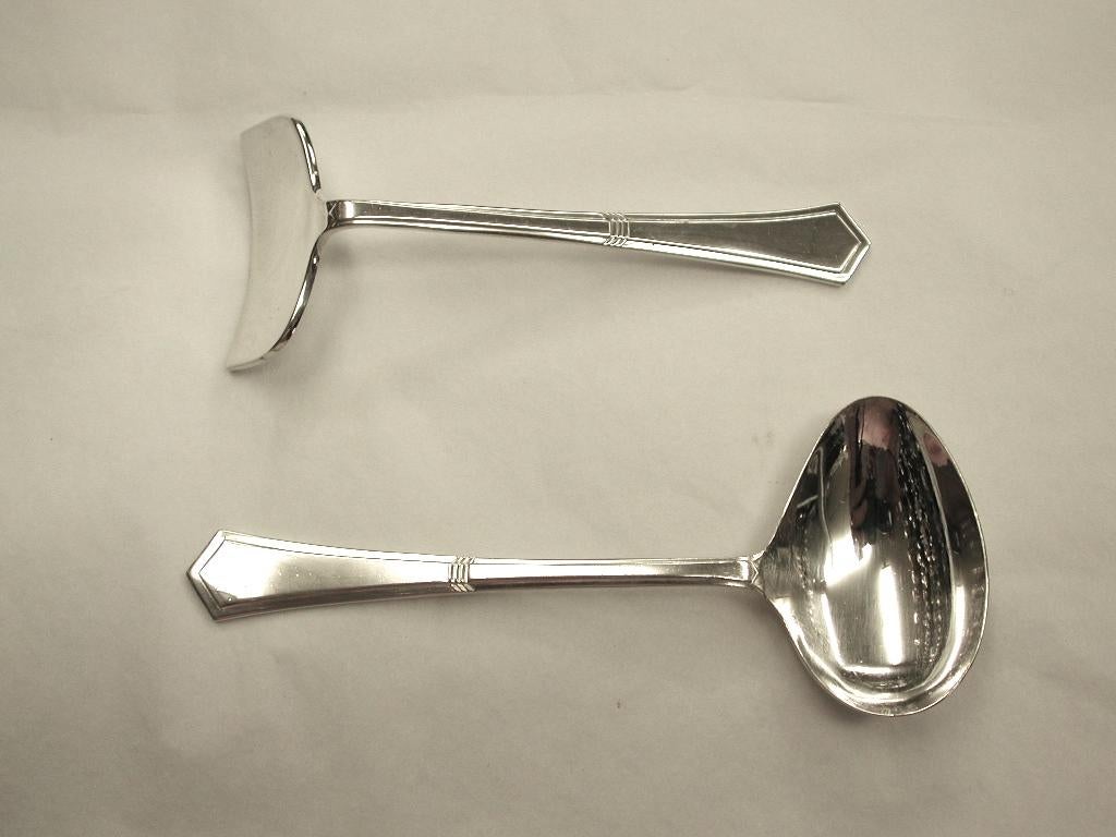 Silver Spoon and Pusher, 1957 In Good Condition In London, GB