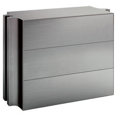 Used Moon Dresser by Matteo Cibic for Delvis Unlimited Silver Stainless Steel 