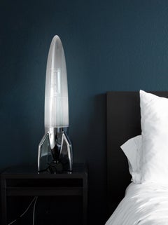 Silver Star Ship To Mars Table Lamp by Studio Job, Made in Italy