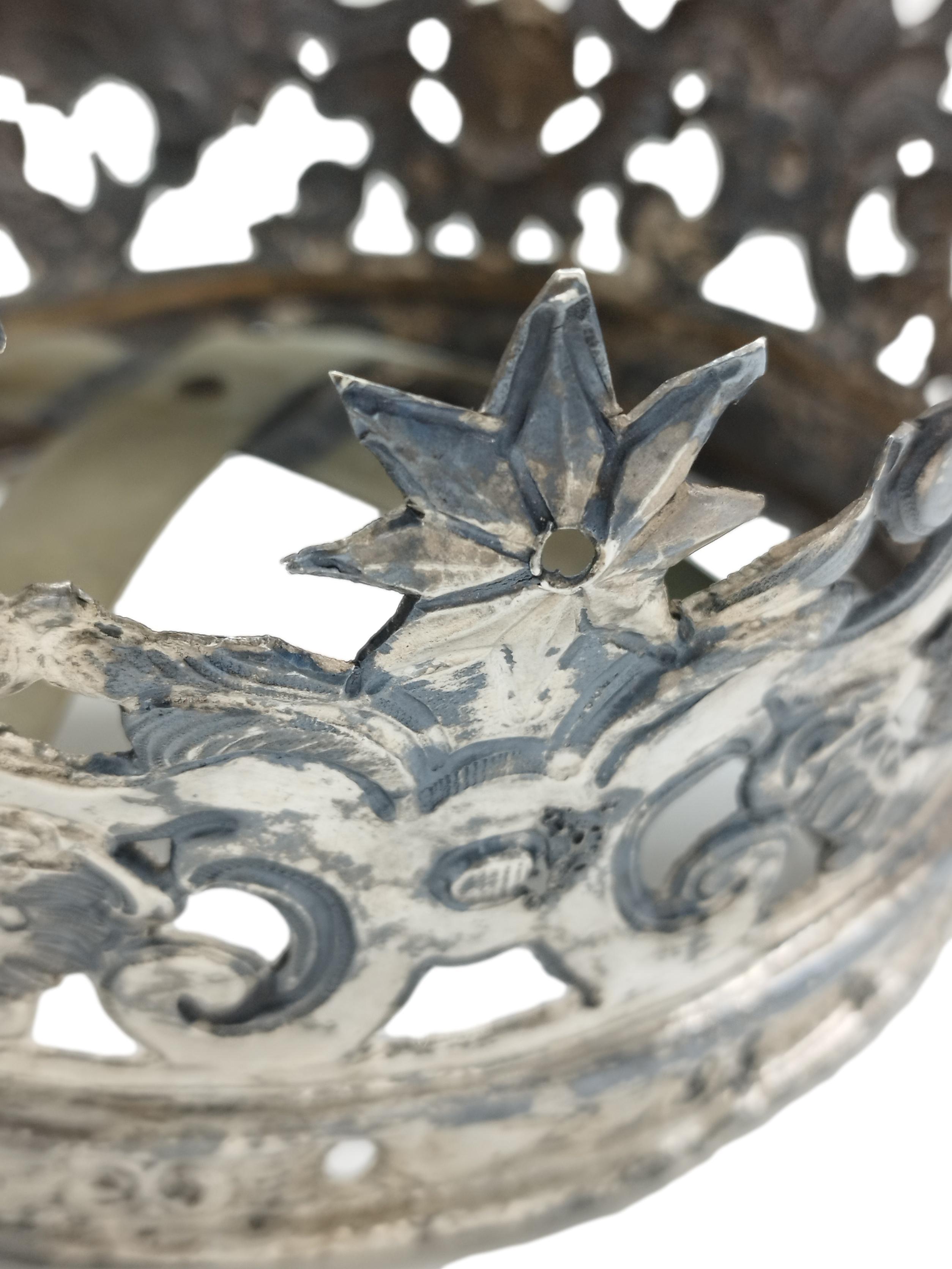Silver Statue Crown, Neapolitan Workshop, Italy Mid-19th Century 2