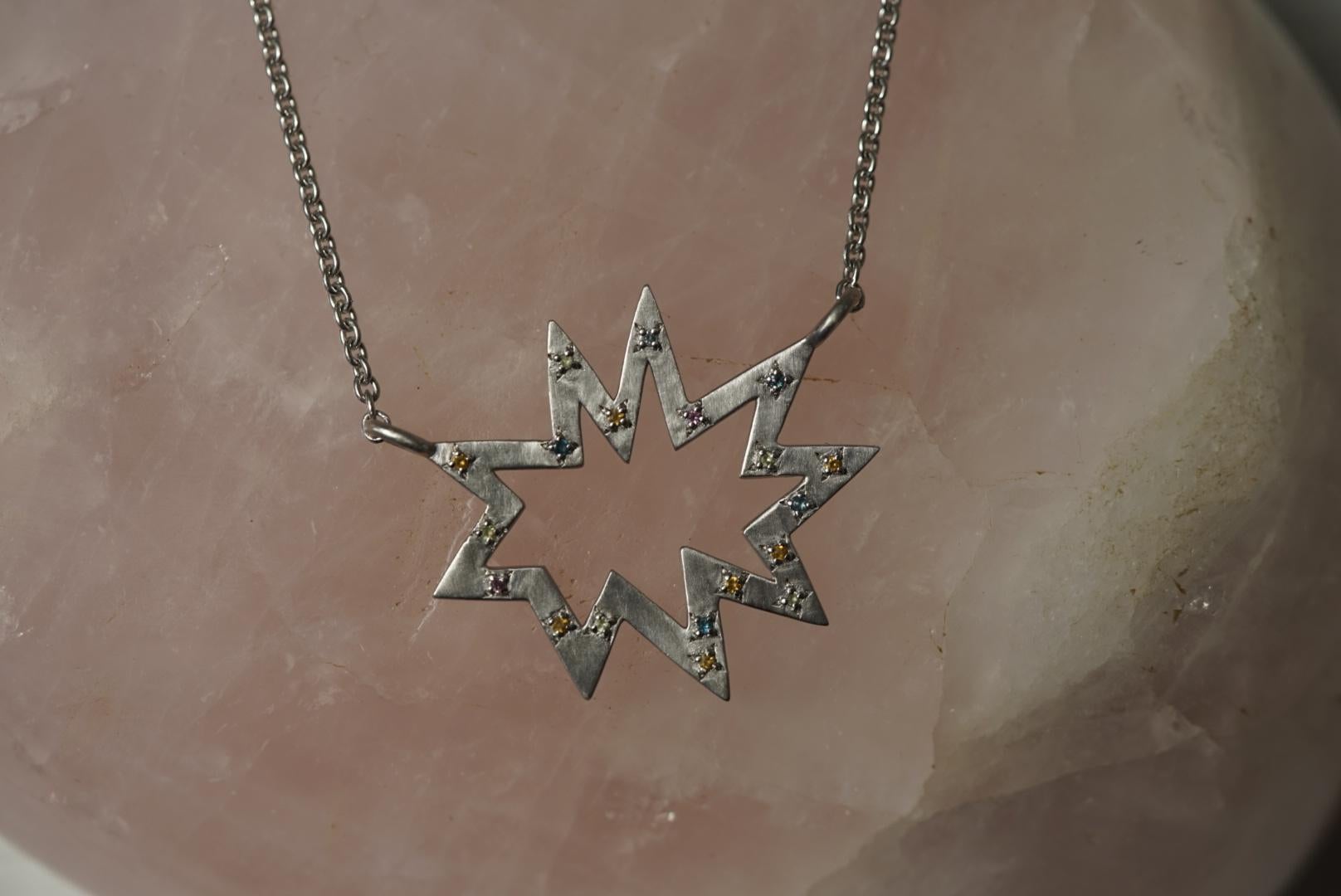 avon star necklace