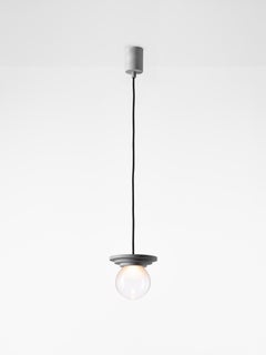 Silver Stratos Mini Ball Pendant Light by Dechem Studio