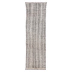 A Silver Stripe Thick Wool Tulu (Tulu de laine épaisse)