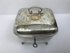 Silver Sugar Bowl Austria- Hungary 19th Century