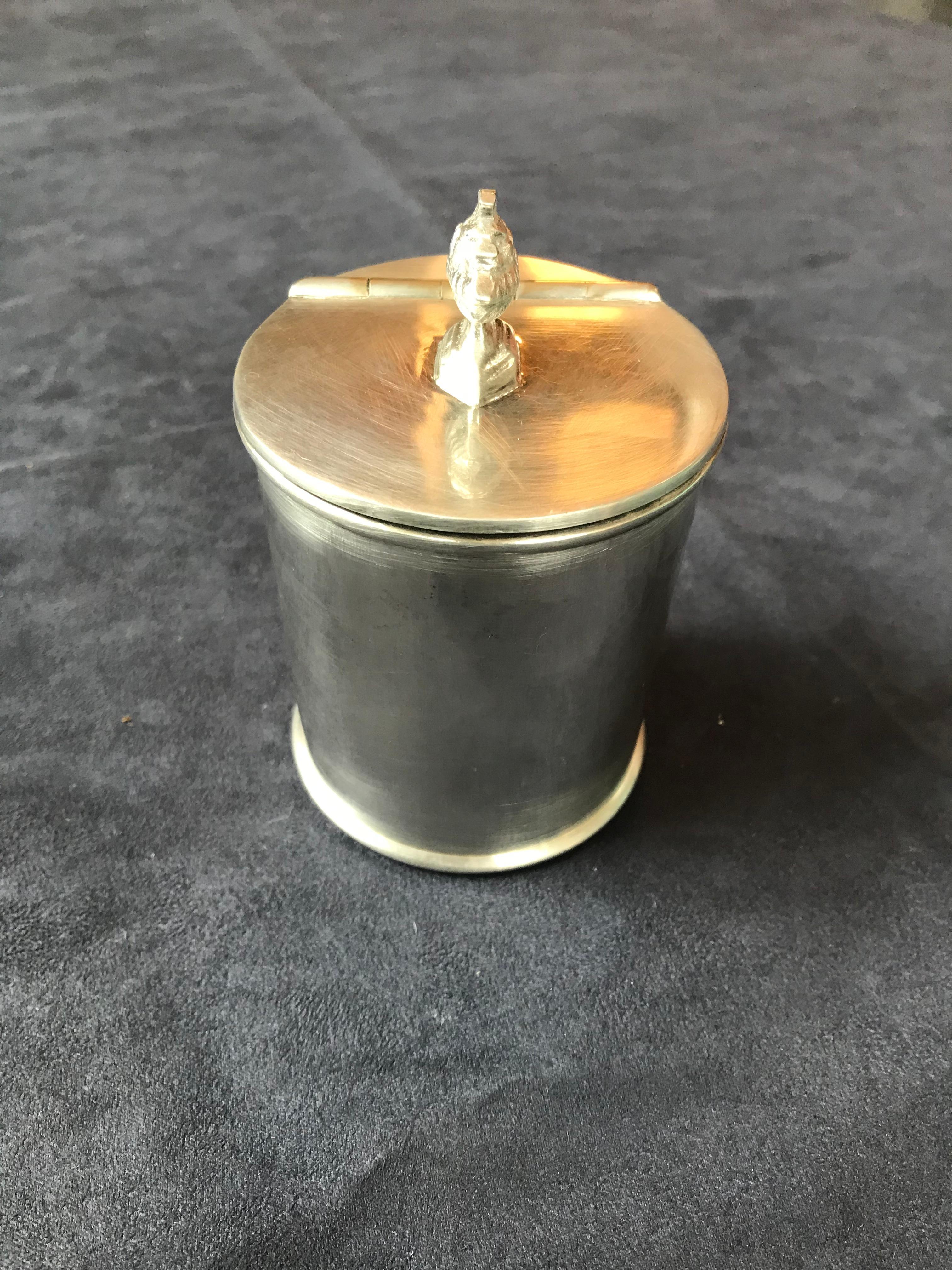 Silver Sugar Bowl, France, 1950 For Sale 2