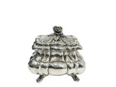 Boîte à sucre en argent, Vienne 1867-1872