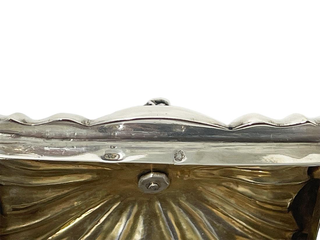 Caja de azúcar de plata, Viena 1867-1872 Silver en venta