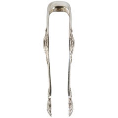 Silver Sugar Tongs by Louis Frédéric Guillaume Wolfers, Second Half of 19th C.