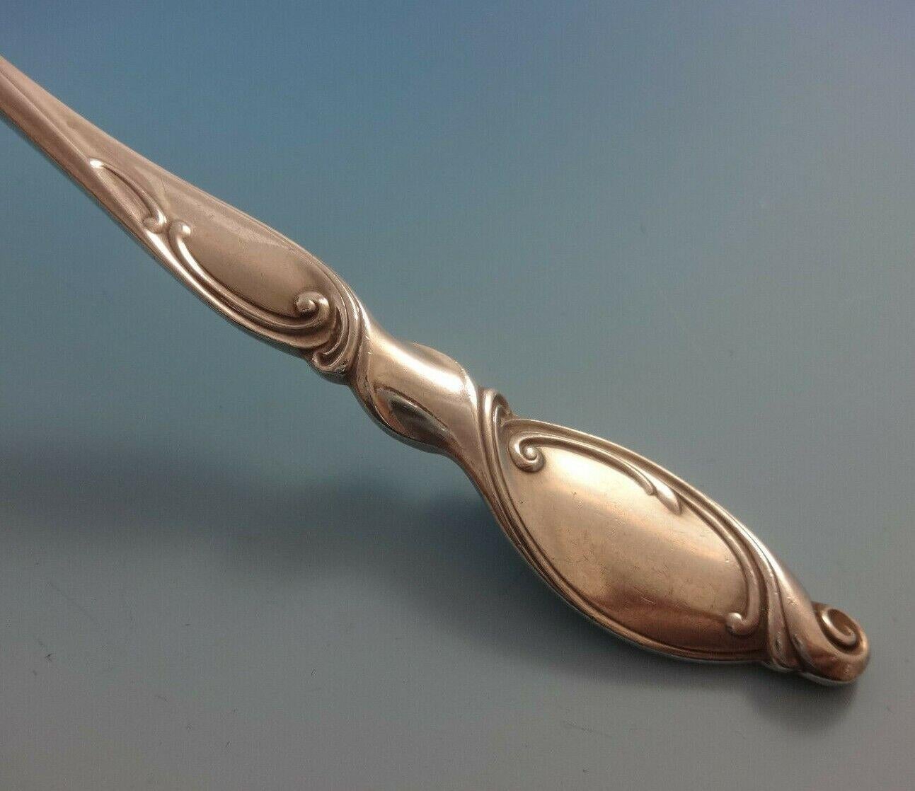 XX secolo Silver Swirl by Wallace Set di posate in argento Sterling 6 Servizio 30 pezzi in vendita