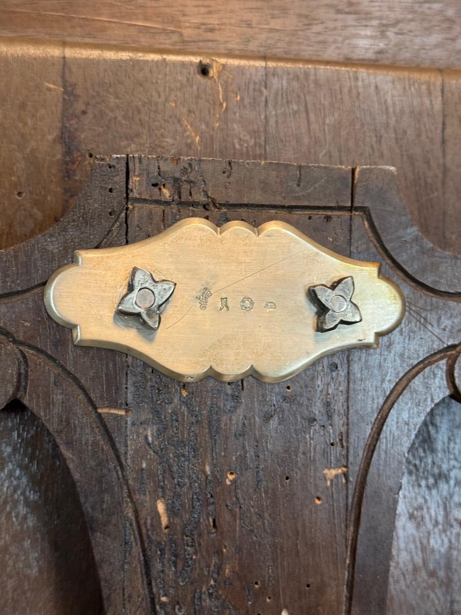 Miroir de table en argent sur socle en bois Venise, vers 1750 en vente 4