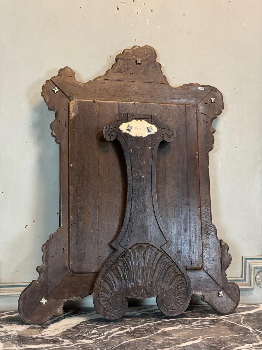 Miroir de table en argent sur socle en bois Venise, vers 1750 en vente 6