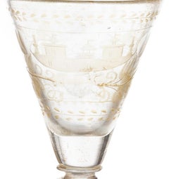 Silver - Tall-stemmed cup - 19th century