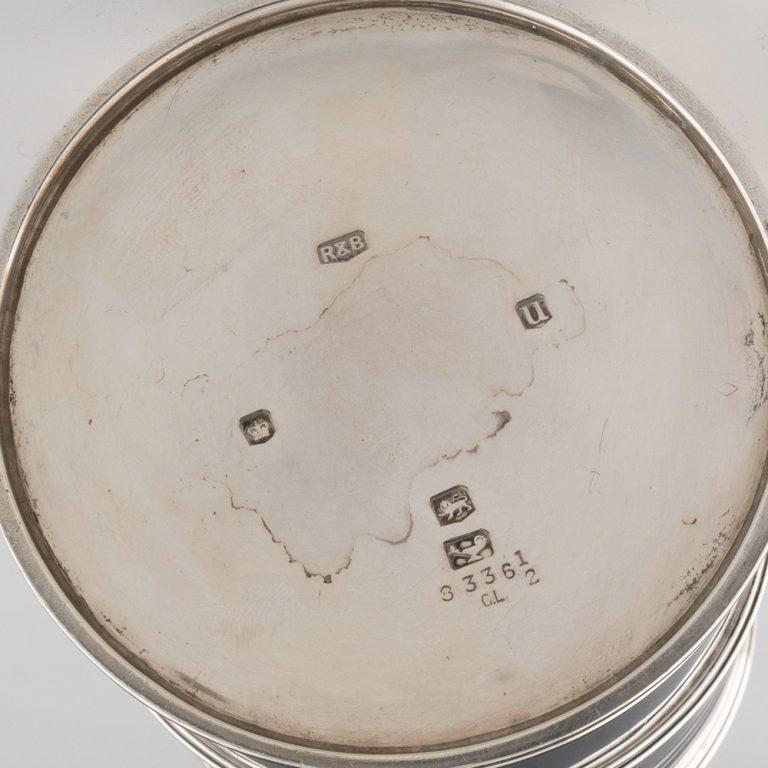 Jarra de plata - Roberts y Belk Sheffield 1937 en venta 3
