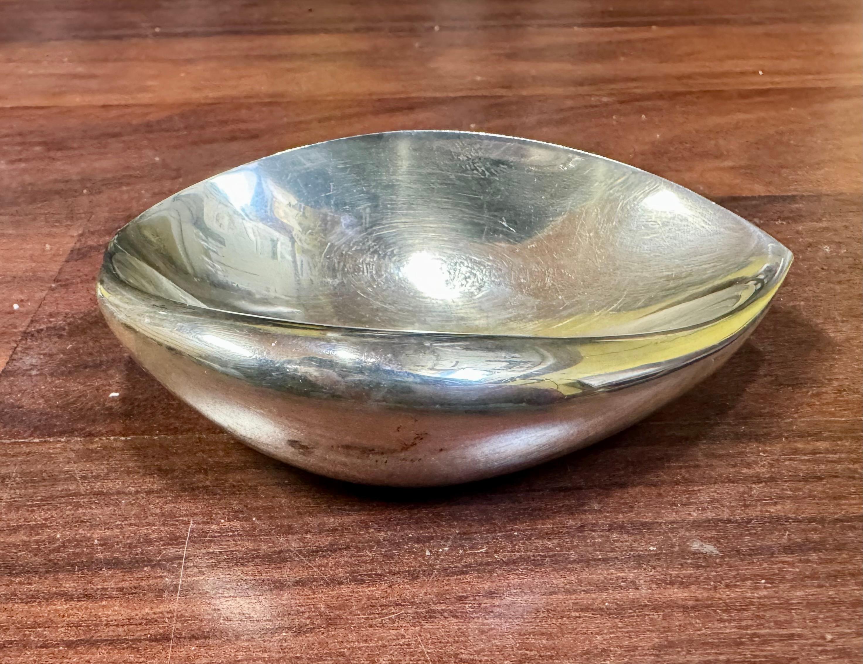 Silver Tapio Wirkkala Art Bowl 1957 For Sale 1