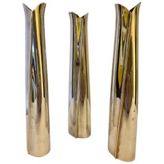 Silver Tapio Wirkkala Vases 3pcs.