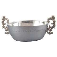 Tastevin de plata "Tembladera" Norte de España, Cantabria, 1739