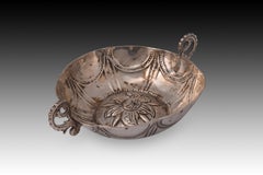 Silver Tastevin, “Tembladera”. Spain, 18th century.