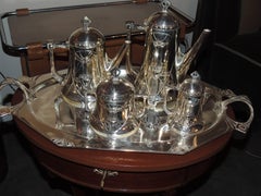 Silver Tea and Coffee Set WMF Art Nouveau Jugendstil Five-Piece