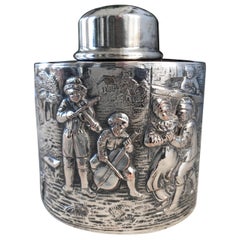 Silver Tea Caddy