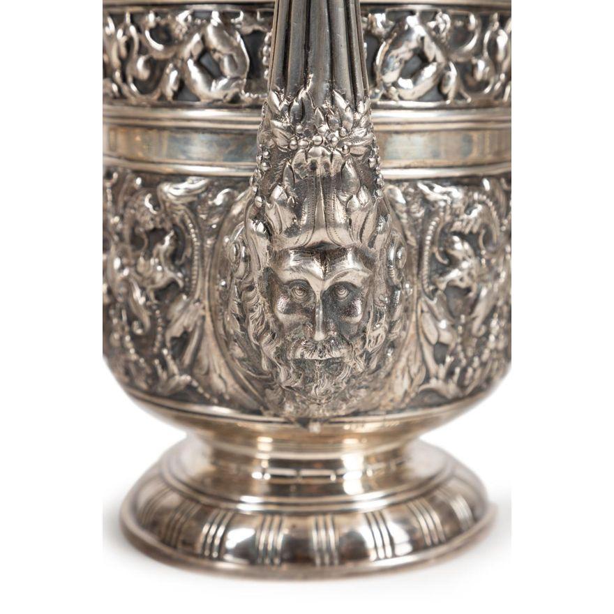 Rinascimento Set da tè e caffè in argento. 9 libbre. in vendita