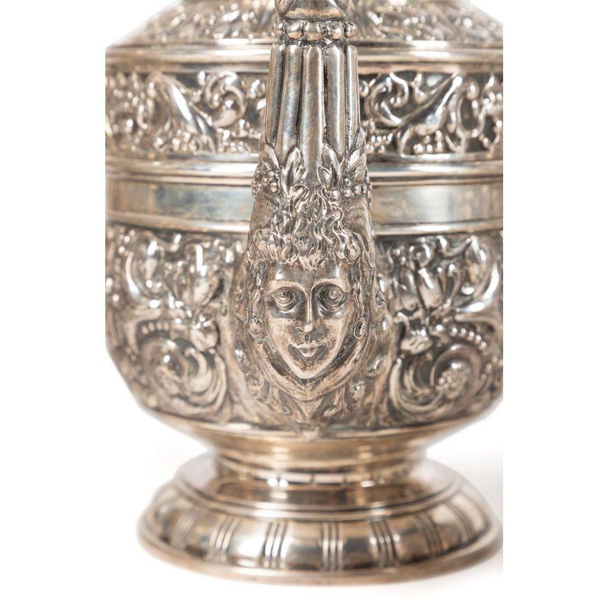 Spagnolo Set da tè e caffè in argento. 9 libbre. in vendita