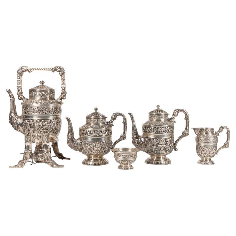 Set da tè e caffè in argento. 9 libbre. in vendita