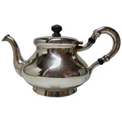 Silver, Tea Pot, Antique, the Netherlands, 1870, J.H. Balfoort Sr