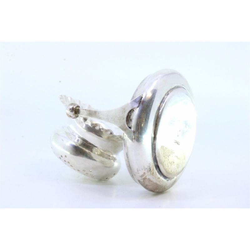 Argento Silver tea strainer with bowl-shaped reservoir with reliefs and a frieze handle in vendita