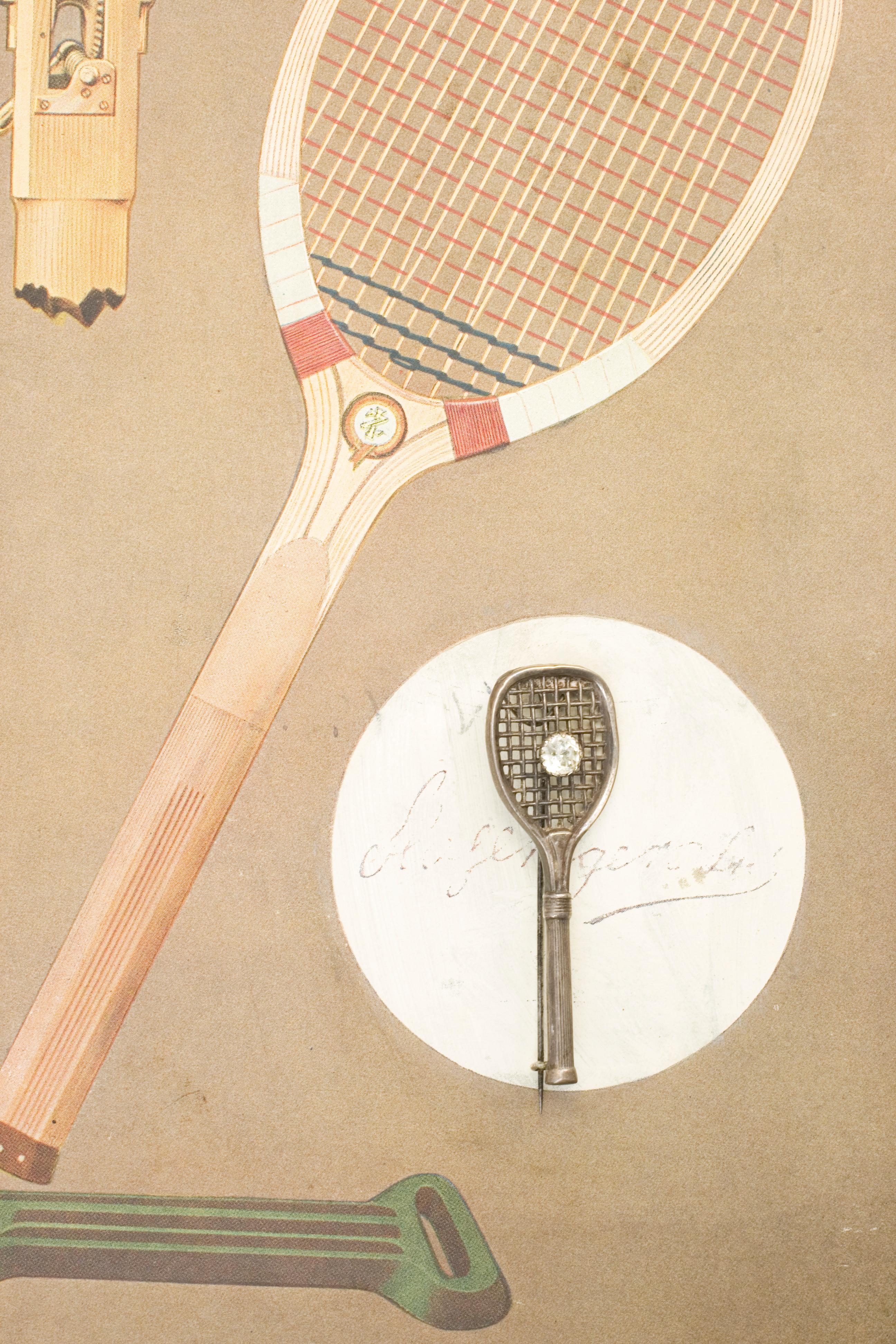1920s tennis racket
