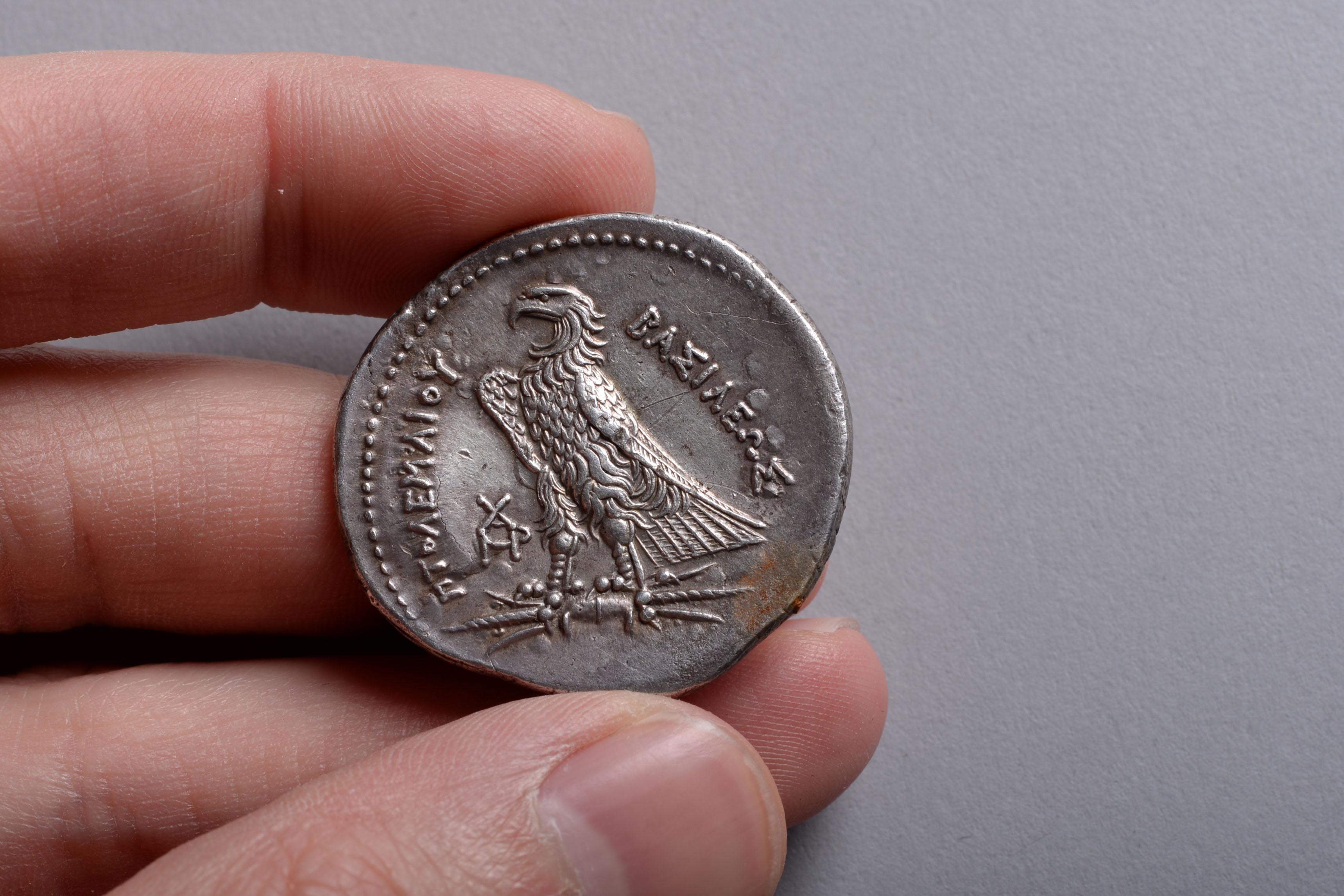 Classical Greek Silver Tetradrachm of Ptolemy I, 310 BC