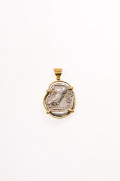 Silver Tetradrachm Pendant from Attica