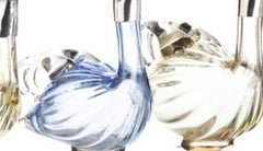 Silver - Three 'duck' bottles